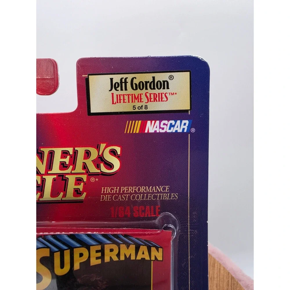 Jeff Gordon Winners Circle 1/64 Superman Racing 24 Monte Carlo Lifetime Series 5